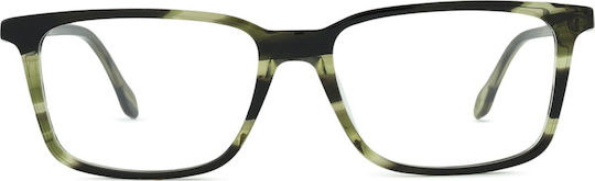 Unisex Kunststoff Brillengestelle mit Rezept Germano Gambini Gg177 Stol 55