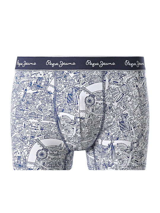 Herren Boxershorts Regal Blau 3er Pack