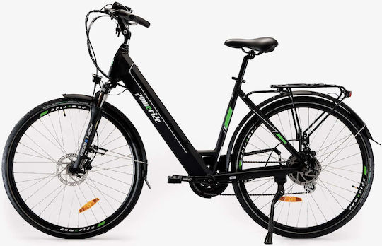 Velogreen Totem 28" Μαύρο Ηλεκτρικό Ποδήλατο Πόλης