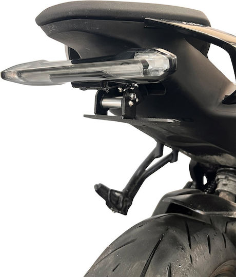 Αναδιπλούμενη Βάση Πινακίδας Cf Moto 675sr / 675sr-r / 675nk 2025-2026 (με Κουμπί)
