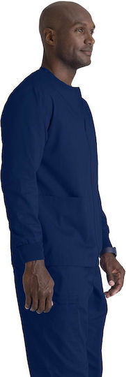 Barco Unisex Σετ Ιατρικό Παντελόνι και Μπλούζα Navy Μπλε από Βαμβάκι και Πολυεστέρα