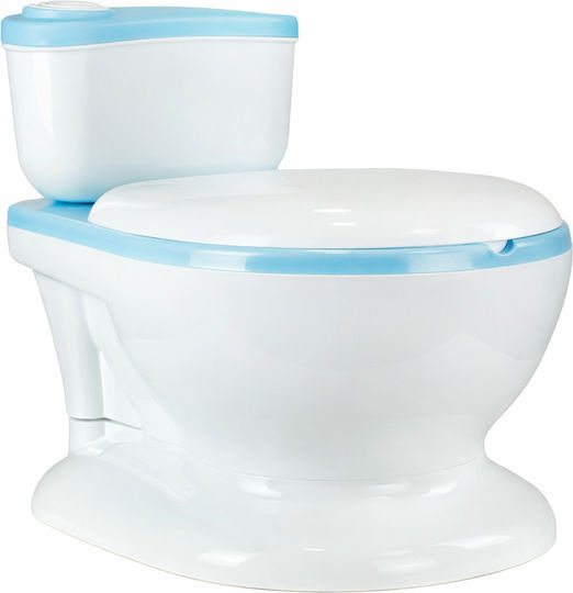 Little Mom Töpfchen Toilette mit Deckel Blau