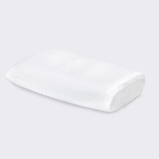 Mat&pil Μαξιλαροθήκη Satin Stripes Σετ 2 Τμχ Classic Kids