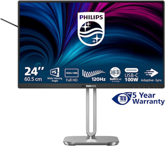 Philips 24B2U4301/00 IPS Monitor 23.8" FHD 1920x1080 mit Reaktionszeit 4ms GTG