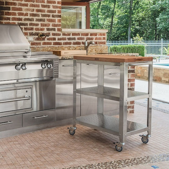 Boos Block Gewerbliche Küchen-Food-Cart