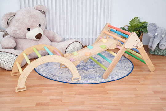 Farnora Decor Катерачен Триъгълник BT-4-PLAY_12 Многоцветен за 2+ Години