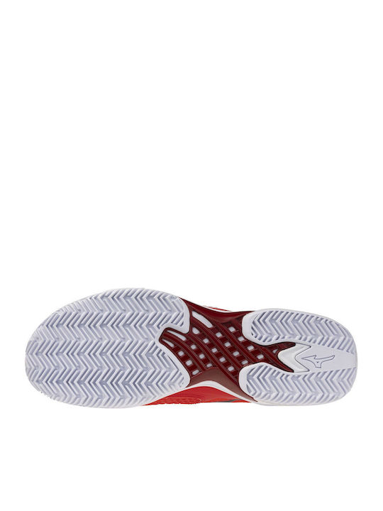 Mizuno Wave Exceed Tour Ανδρικά Παπούτσια Τένις Κόκκινα Mizuno Wave Exceed Tour Ανδρικά Παπούτσια Τένις Κόκκινα