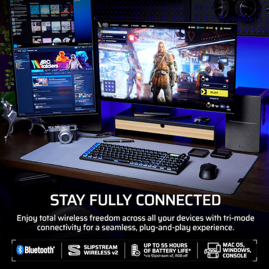Corsair Vanguard Air 99 Wireless Gaming Mechanical Keyboard with Corsair OPX Switches and RGB Lighting English US