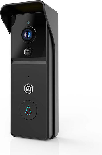 Nedis Wireless Video Intercom Set Wi-Fi Compatible with Alexa and Google Home