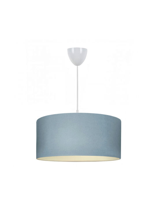 Megapap Monahan Pendant Light Blue with Socket E27 38x20x70cm