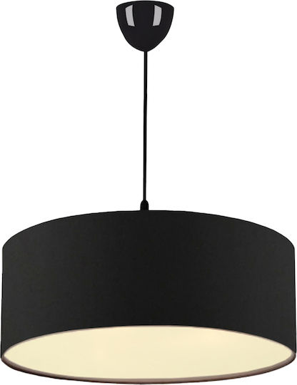 HomeMarkt Hängelampe Schwarz 38x20cm