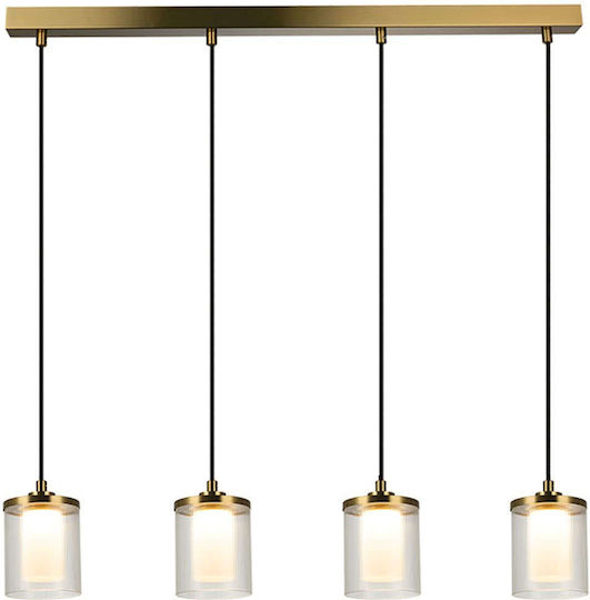 Zambelis Lights Hängelampe Gelb 85x220x220cm Zambelis Lights Hängelampe Gelb 85x220x220cm