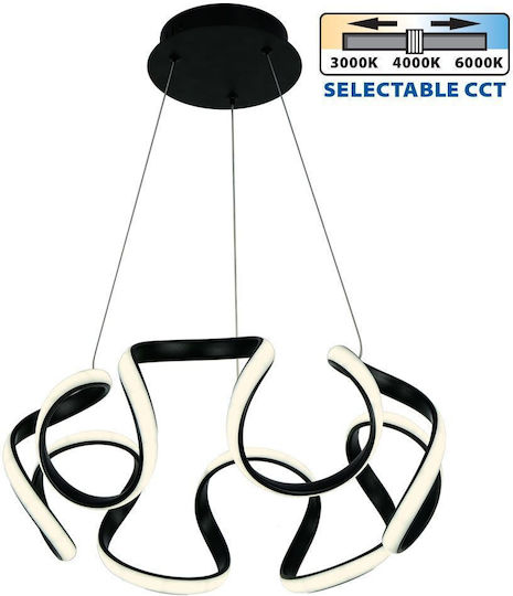 Vivalux LED Κρεμαστό Φωτιστικό Μαύρο Vivalux LED Κρεμαστό Φωτιστικό Μαύρο