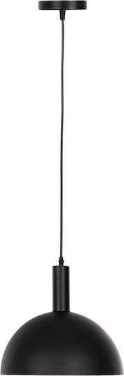 HomeMarkt Hängelampe Schwarz 29x29x121cm