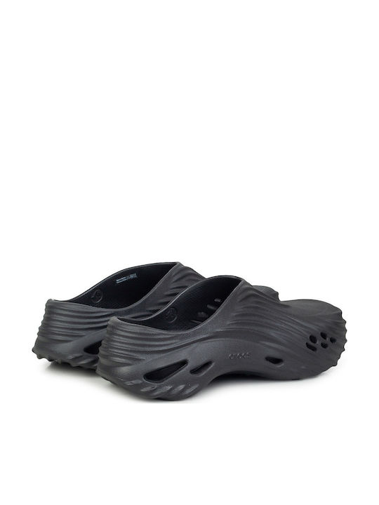 Crocs Echo Ανδρικά Σαμπό Μαύρα