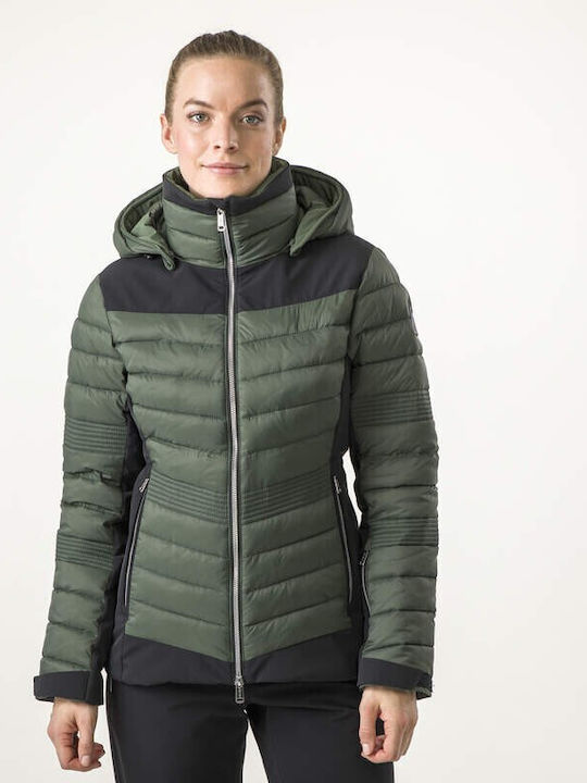 Head 824233 Damen Ski- und Snowboardjacke Grün