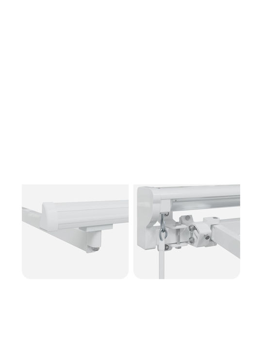 vidaXL White Terrace Tent 3x2.5m