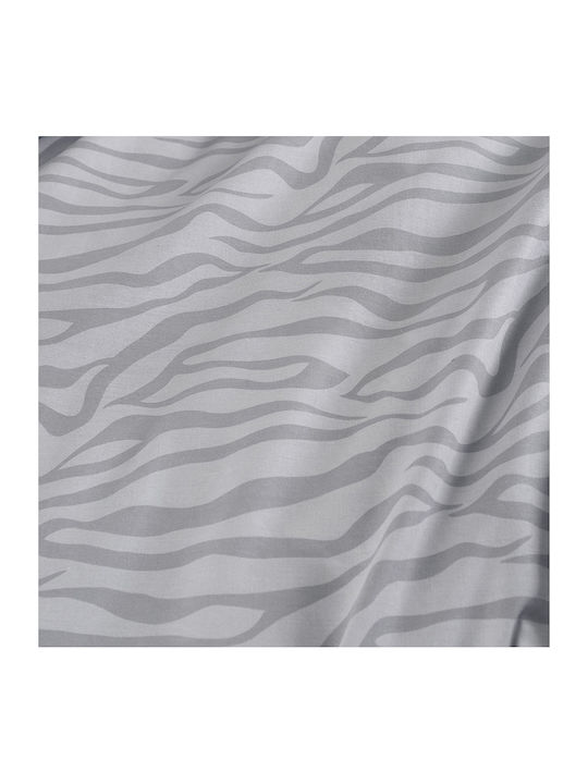 Rythmos Trisha Super Double Bed Sheets Set 230x260cm Gray (4pcs)