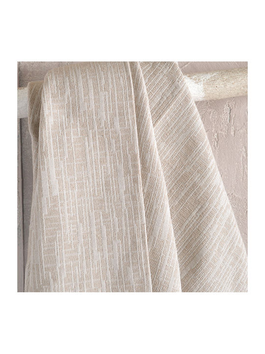 Rythmos Atticus Zweisitzer-Sofa Überwurf Jacquard 180x240cm Beiges