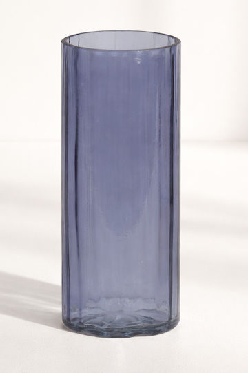 Kaemingk Βάζο Γυάλινο Μπλε Φ9.9xΥ25cm