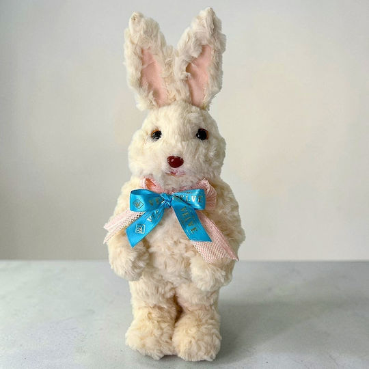 Easter Decoration Bunny Bow Cream 32 Cm