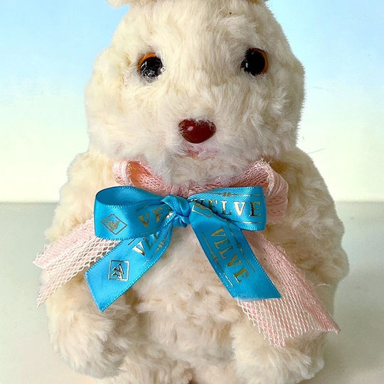 Easter Decoration Bunny Bow Cream 32 Cm