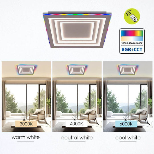 Vivalux Deckenleuchte Weiß mit Integrierter LED