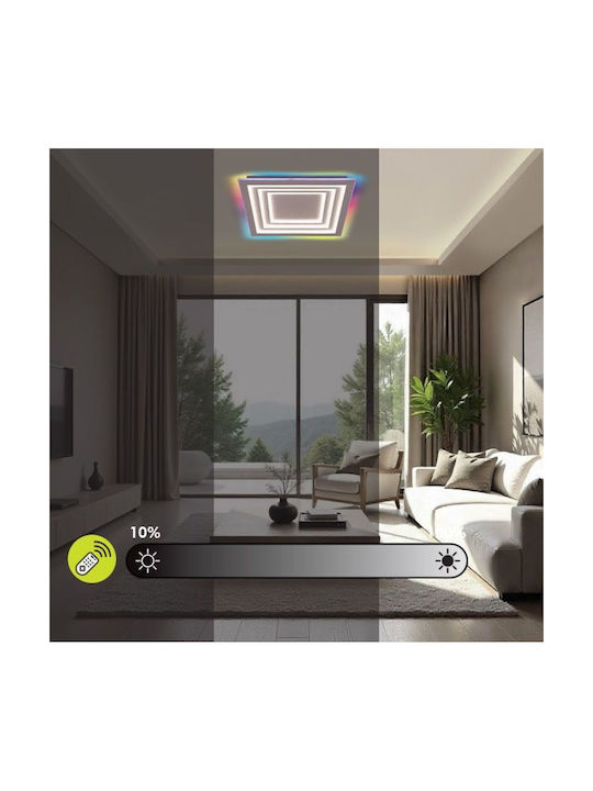 Vivalux Plafonieră de Tavan Albă cu LED Integrat