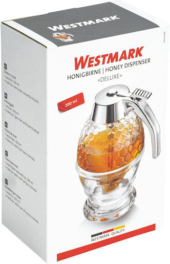 Westmark Μελιέρα Γυάλινη Καφέ 200ml
