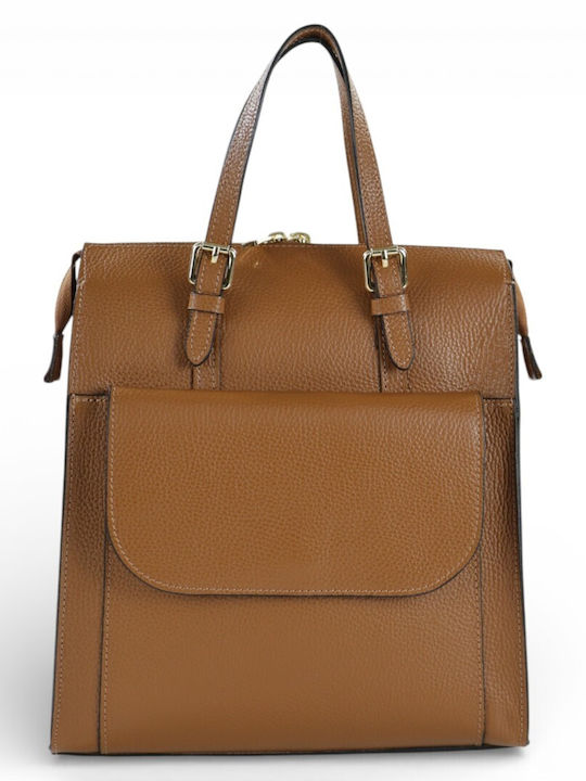 Leder Damen Handtaschen und Damentaschen Tabac