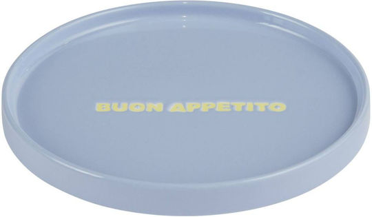 Butlers Buon Appetito Плитка Чиния от Порцелан Светлосиня с Диаметър 15см