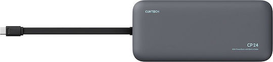 Cuktech LPB200N Power Bank 20000mAh 40W with USB-A Port and USB-C Port Gray