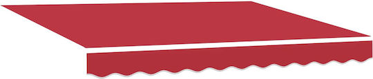 vidaXL Awning Frame Red