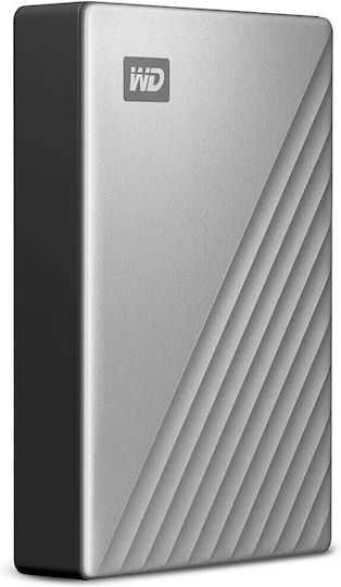 Western Digital My Passport Ultra Mac USB-C Εξωτερικός HDD 6TB 2.5" Ασημί
