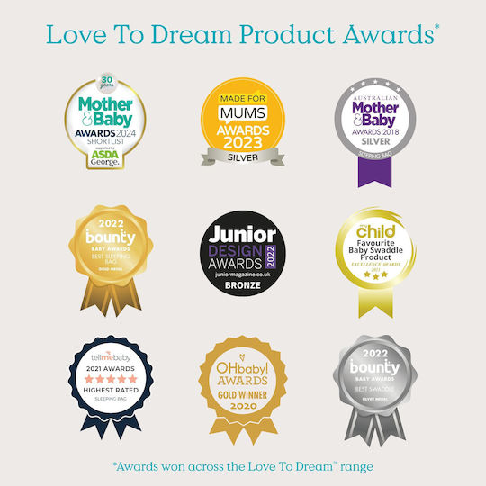 Love to Dream Spring Baby Sleeping Bag Grey