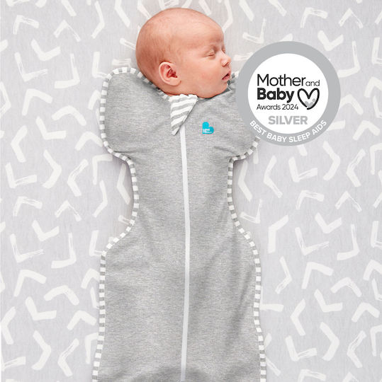 Love to Dream Ανοιξιάτικος Υπνόσακος Swaddle Up Grey