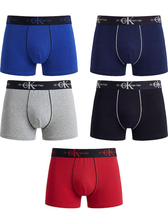 Herren Boxershorts Mehrfarbig 5Packung