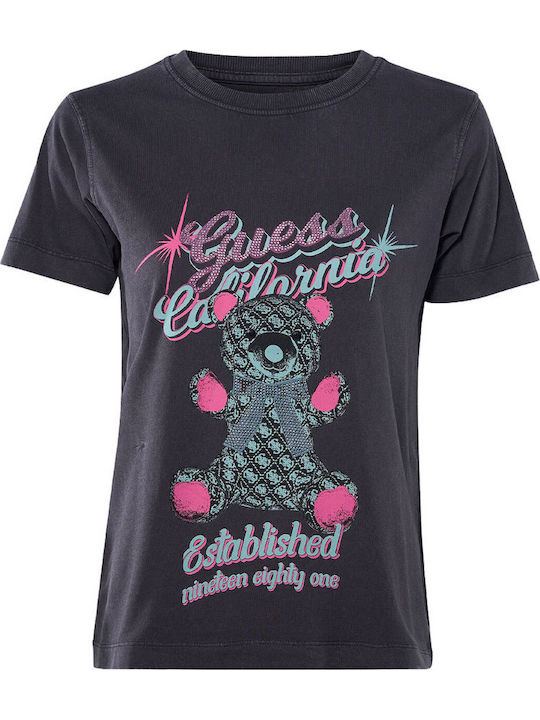 Women's T-shirt Black Multi