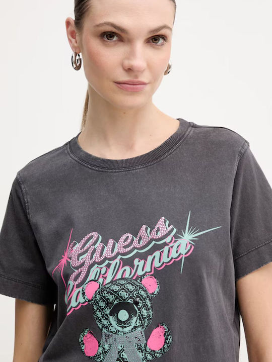 Women's T-shirt Black Multi