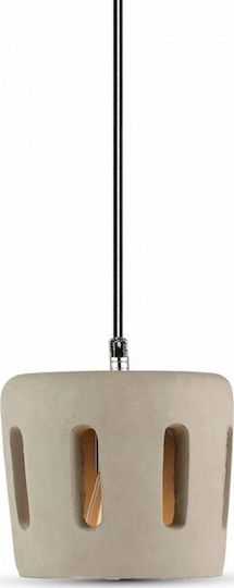 V-TAC Pendant Light Gray 18x16x110cm V-TAC Pendant Light Gray 18x16x110cm