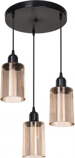 Pakketo PWL-1195 Black Pendant Ceiling Light 30x30x80cm Pakketo PWL-1195 Black Pendant Ceiling Light 30x30x80cm