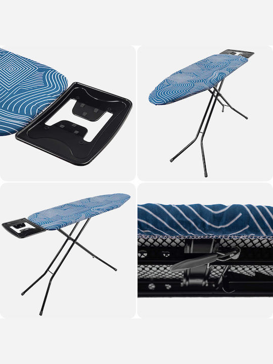 Kadax Masă de Călcat pentru Fier de Călcat cu Aburi Compactă 120x38cm