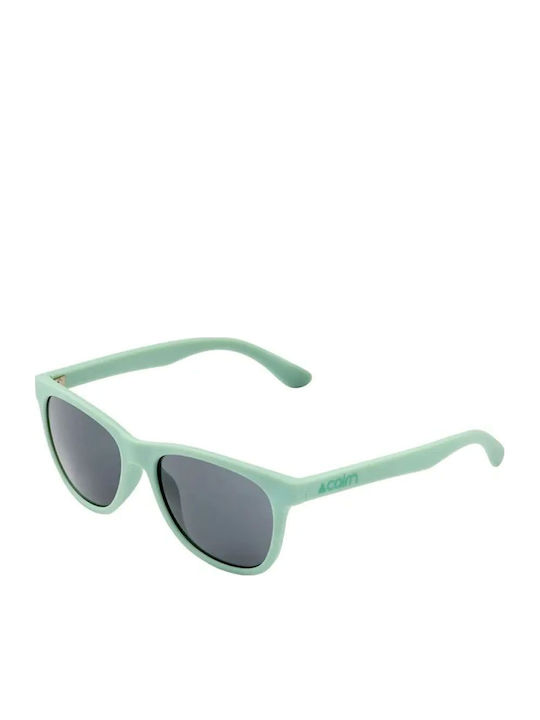 Cairn Unisex Sunglasses with Turquoise Frame and Turquoise Lens LWDAISY-44TU
