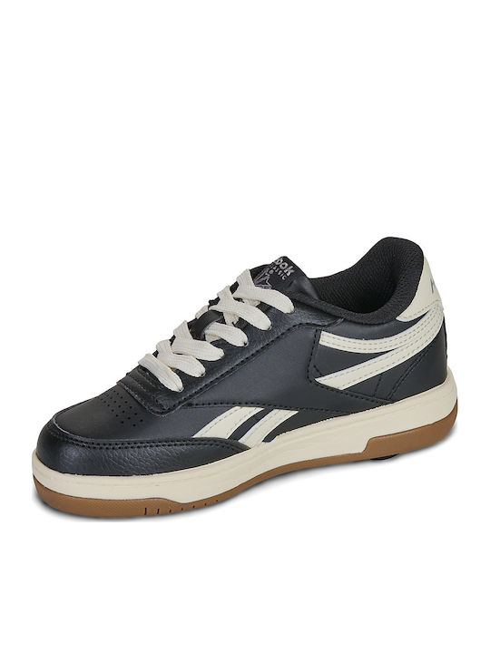Παιδικά Sneakers με Ροδάκια Μαύρα