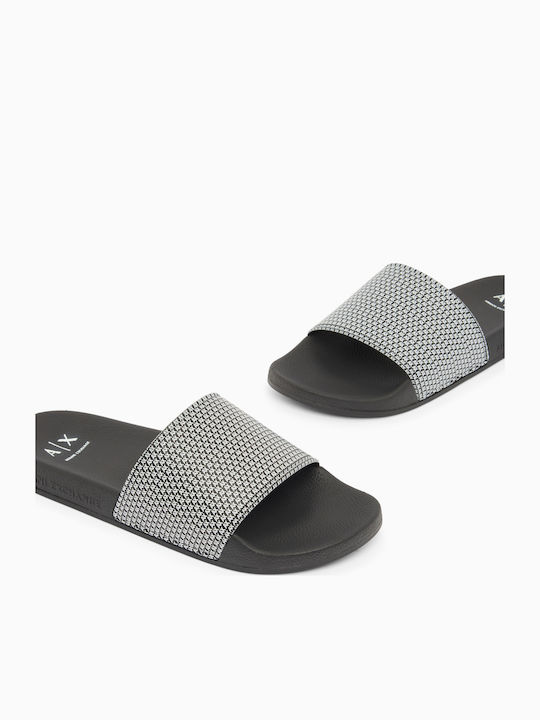 Armani Exchange Șlapi Negri