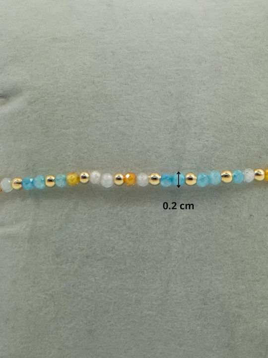 Damentraeger Makramee Armband aus Kabel 23cm