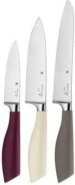 WMF Elements Joy Messer Set mit Sockel aus Rostfreiem Stahl 4 Stück