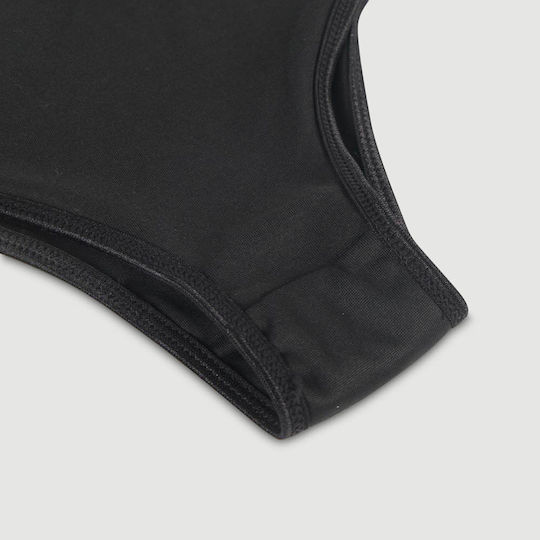 Plus Size Διάφανο Σετ Σουτιέν Χωρίς Μπανέλα Mesh Perspective Fashion Bra Set Without Underwire Μαύρο