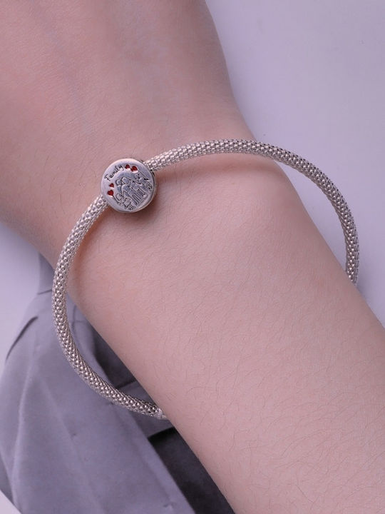 Silver me Висящ Талисман Семейство от Сребро със Зиркон ABR0969 Silver me Висящ Талисман Семейство от Сребро със Зиркон ABR0969