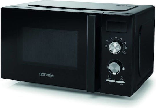 Gorenje Εντοιχιζόμενος Φούρνος Μικροκυμάτων με Grill 20lt Μαύρος